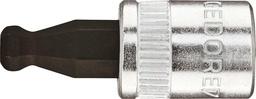 LLAVE DE VASO ALLEN PUNTA BOLA 1/4" GEDORE