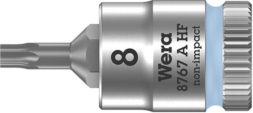 LLAVE DE VASO 1/4" PUNTA TORX WERA