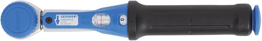LLAVE DINAMOMETRICA CON CABEZAL TIPO SETA TORCOFIX-K GEDORE