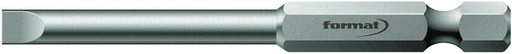 PUNTA CABEZA PLANA 1/4" DIN 3126 E 6,3 89MM TENAZ FORMAT