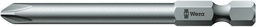 PUNTA CABEZA PHILLIPS 1/4" DIN3126 E 6,3 89MM ALTA TENACIDAD WERA