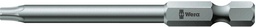 PUNTA CABEZA TORX 1/4" DIN3126 E6,3 89MM ALTA TENACIDAD WERA