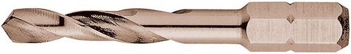 PUNTA 1/4" BROCA ESPIRAL HSS RECTIFICADA FORMAT