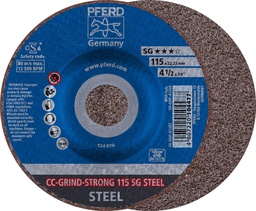 DISCO DE DESBASTE PARA ACERO CC-GRIND-STRONG SG STEEL PFERD