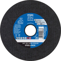 DISCO DE CORTE PARA ACERO INOXIDABLE SG STEELOX PFERD