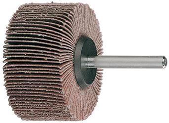 ABANICO LIJADOR CON VÁSTAGO 6MM PARA ACERO INOXIDABLE FORMAT
