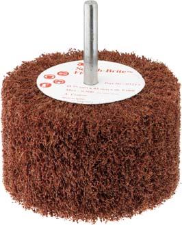 ABANICO LIJADOR DE VELLÓN CON VÁSTAGO 6MM FF-ZS 3M