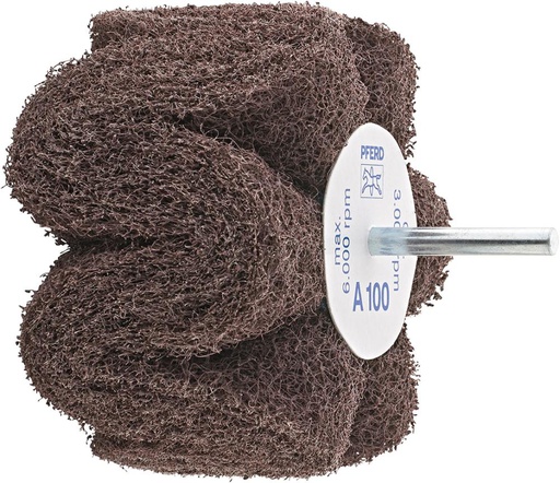 ABANICO LIJADOR DE VELLÓN 100x50 CON VÁSTAGO 6MM POLINOX PNG PFERD