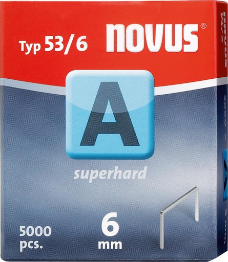CAJA GRAPAS TIPO 53 ACERO NOVUS