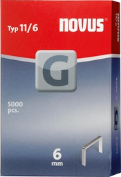 CAJA GRAPAS TIPO 11 ACERO NOVUS