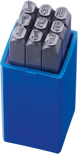 JUEGO DE PUNZONES DE NUMEROS FORMAT