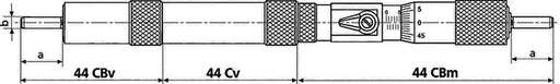 PROLONGACIÓN PARA MICROMETRO DE INTERIORES MAHR