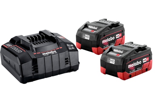 [P-222 685122000] METABO SET BÁSICO LIHD 18V 2X 5.5 AH