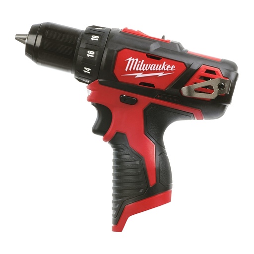 [P-1429 4933441930] TALADRO ATORNILLADOR SUBCOMPACTO M12™, 2 VELOCIDADES, PAR MÁXIMO 30NM, PORTABROCAS METÁLICO 10MM. SE SUMINISTRA EN VERSIÓN CERO, SIN BATERÍAS NI CARGADOR M12BDD-0