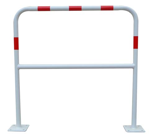 [P-854 758139302] BARRERA PROTECTORA BAR420RB - BLANCO/ROJO Ø40 1000X2000MM