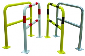 [P-854 758136319] BARRERA PROTECTORA BAR420NJ - AMARILLO/NEGRO Ø40 1000X2000MM