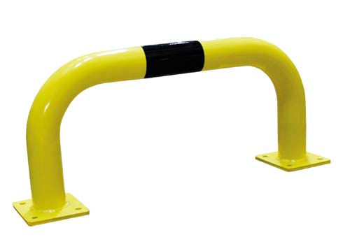 [P-854 758130677] BARRERA DE PROTECCION BAR3575NJ - AMARILLO/NEGRO Ø76 750X350MM