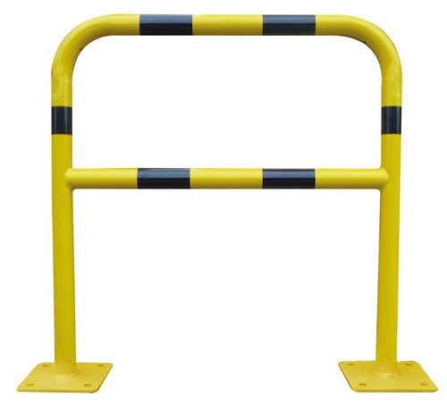 [P-854 758136234] BARRERA PROTECTORA BAR400NJ - AMARILLO/NEGRO 1000X1000MM