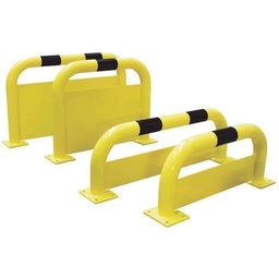 [P-854 758003510] BARRERA PROTECCIÓN BARP3510NJ C/CHAPA ANTIGOLPES - NEGRO/AMARILLO Ø76MM