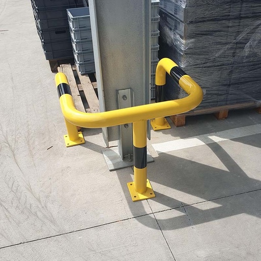 [P-854 758003700] ESTRIBO DE PROTECCIÓN PRF700NJ - AMARILLO/NEGRO 765X765X550MM