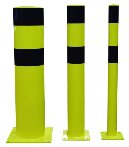 [P-854 758136350] POSTE DE PROTECCIÓN POT90NJ - AMARILLO/NEGRO 90X1200MM