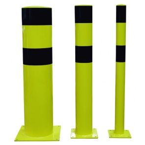 [P-854 758136351] POSTE DE PROTECCIÓN POT159NJ - AMARILLO/NEGRO 159X1200MM