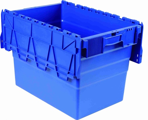 [P-854 856005541] CAJA ALMACENAJE POLIPROPILENO DSW5541 - 2 TAPAS CON BISAGRA